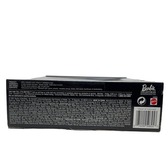 Hollywood Cast Party Barbie Doll (Hollywood Movie Star Collection) 2000 - Picture 8 of 8